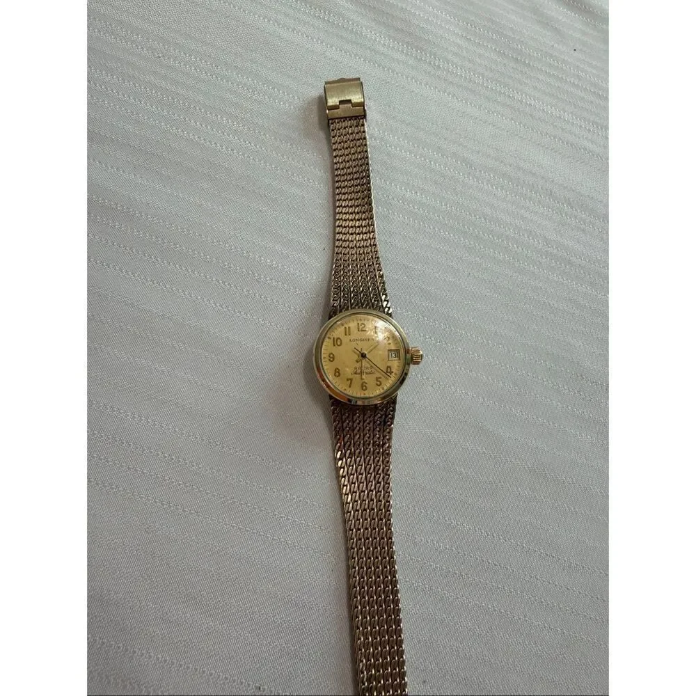 Vintage Longines Original 5 Star Automatic Mechanical Watch Not Working